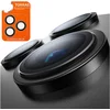 Image de TORRAS LensGuard Geschikt voor Apple iPhone 17 Pro Max - Camera Lens Protector 9H Tempered Glass - Zwart