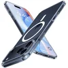 Image de TORRAS Slim Fit Mag - Hoesje Geschikt voor Apple iPhone 17 Pro Max - Back Cover Compatibel met MagSafe - Transparant