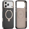 Image de TORRAS Ostand Q Pro Leather - Hoesje Geschikt voor Apple iPhone 17 Pro Max - Compatibel met MagSafe - 360° Draaibare Magnetische Standaard - Back Cover Kickstand Ring - Zwart
