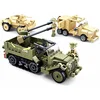 Image de Sluban Army WWII The Battle veldslag bouwspeelgoed   Constructiespeelgoed modelbouw   bouwdoos met 551 bouwstenen   M38-B0812 vanaf 6 jaar