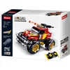 Image de Sluban PowerBricks RC Offroad Wagen bouwspeelgoed en RC voertuig kinderen vanaf 8 jaar   constructiespeelgoed bouwdoos met 265 bouwstenen   M38-B0991