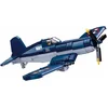 Image de Sluban Army WWII F4U Fighter vliegtuig bouwspeelgoed - Constructiespeelgoed modelbouw - bouwdoos met 550 bouwstenen - M38-B1109 vanaf 8 jaar