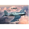 Image de HobbyBoss Modelbouwpakket Vliegtuigen - 80385 Vought F4U-2 Corsair - Propeller Vliegtuig Plastic - 1:48 - Modelbouw