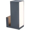 Image de LUTEC Connect CUBA - LED Wandlamp voor buiten - Smart verlichting in alle kleuren en wittinten - Donkergrijs
