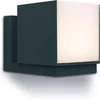 Image de LUTEC Cuba - LED wandlamp voor buiten - Draaibare lamp - Premium aluminium - 500Lm - 3000K warm licht - IP54 extra weerbestendig - Mat zwart - 100 x 116 x 148 mm