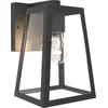 Image de LUTEC Fia - Wandlamp voor buiten met E27 retrofitting - Premium aluminium - IP44 weerbestendig - Mat zwart
