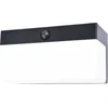 Image de LUTEC Connect FRAN - Slimme LED wandlamp op zonne-energie met sensor - Zwart