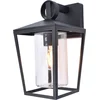 Image de LUTEC West - Traditionele wandlamp voor buiten -  E27 - Mat Zwart
