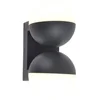 Image de LUTEC Looma - LED wandlamp voor buiten - 2 draaibare lampen - Premium aluminium - 1600Lm - 3000K warm licht - IP54 extra weerbestendig - Donkergrijs
