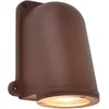 Image de LUTEC Ancor - Wandlamp voor buiten met GU10 fitting - Premium aluminium - IP54 extra weerbestendig - Mat roestkleur