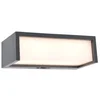 Image de LUTEC Telis - LED solar wandlamp voor buiten - PIR bewegingsensor - Dag/nacht sensor - Premium aluminium - 1100Lm krachtig licht - 3000K warmwit licht - IP54 weerbestendig - donkergrijs