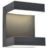 Image de LUTEC Twisto - LED wandlamp voor buiten - up & down - 1000 lm - 3000 of 4000K - IP65 weerbestendig - donkergrijs