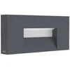 Image de LUTEC Arteo - opstaplamp voor buiten - premium aluminium - 2700/3200/4000K - 750 lumen - IP65 weersbestendig - Zwart grijs