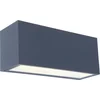 Image de LUTEC Gemini Wandlamp voor buiten - Large - LED - 4000K - Donkergrijs