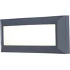 Image de LUTEC Helena - Frame buitenwandlamp LED model  - Donkergrijs