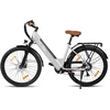 Image de HILAND Elektrische Stadsfiets - 26 inch - E-bike - 250W Motor - 36V 7.8Ah Accu - 9 Versnellingen - Schijfremmen - Uniseks