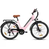 Image de HILAND Elektrische Stadsfiets - 26 inch - E-bike - 250W Motor - 36V 7.8Ah Accu - 11 Versnellingen - Schijfremmen - Uniseks