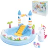 Image de Intex Water speelcentrum met glijbaan, sproeier en eenhoorn voor kinderen vanaf 2 jaar
