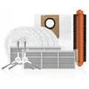 Image de EZVIZ CS-RA-KIT08 - Accessoirepakket voor RS20 Pro Vloerreinigingsrobot - 13 Onderdelen met 1 Hoofdborstel, 2 Zijborstels, 2 Hoog-efficiëntiefilters, 4 Mopdoeken & 4 Stofzakken (4L) - Wasbaar - Filter Inbegrepen