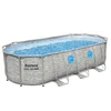 Image de Bestway - Oval Pool - Zwembad - PVC en staal - Grijs - 549 x 274 x 122 cm