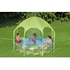 Image de Bestway zwembad Splash-in-Shade rond met UV zonnescherm 244cm.