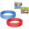 Image de Bestway opblaasbaar kinder zwembad 122 cm doorsnede - 3 rings in de kleur rood of blauw