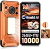 Image de Robuuste smartphone - OUKITEL WP500 - 6,78'' FHD+ scherm - 32GB RAM - 1TB ROM - 10000 mAh 45W - 5G Dual SIM - NFC GPS 2026 nieuw - Oranje