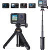 Image de K&F Selfie Stick & Mini Statief geschikt voor GoPro, OSMO Action & Insta 360 - Voor Streamen & Vloggen