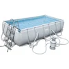 Image de Bestway Power Steel Rectangular 4.04m x 2.01m x 1.00m, Grijs/Blauw