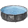 Image de Bestway Steel Pro Max 366 x 100 - Rond zwembad - Houtlook