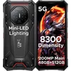 Image de DOOGEE S300 PRO 5G - Robuuste smartphone - Robuuste telefoon - 48GB RAM + 512GB ROM (2TB/TF) - 6,78 inch FHD/120Hz - 11000mAh/66W - IP68 - Dimensity 8300 - Android 16 - 200MP AI camera - NFC - Vingerafdruk - Gezichtsherkenning - Slimme lichteffecten