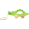 Image de Hape Houten Trekdier Krokodil 19 Cm Groen