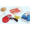 Image de Hape Speelgoed Vis en Vlees Set - Rollenspel Keuken Speelset met Mes en Citroen, 9 Delig, 3+ Jaar