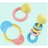 Image de Hape Rammelaar en Bijtring Set - Sensorisch Babyspeelgoed vanaf 0 Maanden, 3-delig