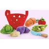 Image de Hape Groentenmand Peuter - Speelgoed Keuken Set met 6 Groenten en Mes, 18M+