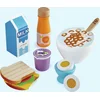 Image de Hape Ontbijtset van Hout   13-delig Speelkeukenaccessoire voor Kinderen vanaf 3 Jaar