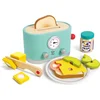 Image de Hape Ding & Pop-up Toaster Set - Speelgoed Keuken Accessoire voor Peuters vanaf 2 Jaar, 15 Delig