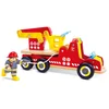 Image de Houten brandweerwagen licht en geluid - Hape - vanaf 24 maanden
