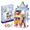 Image de Cubic Fun 3D puzzel Fairytale Castle - 81 stukjes - speelgoed kasteel.
