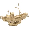 Image de Robotime 3D puzzel modelbouwpakket Vissersschip TG308