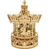 Image de Robotime - Muziekdoos - DIY - 3D - Romantic Carousel - Houten Modelbouw