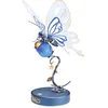 Image de Robotime ROKR Butterfly (blue) - MI05B - Modelbouw - DIY - Miniatuur - Hobby - Bouwpakket - Vlinder - Cadeautip
