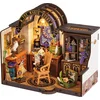 Image de Robotime Rolife The Magic Study | Miniatuurhuisje | DG166 | Knutselen | Bouwpakket | Hobby | Creatief