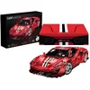 Image de Cada Master series Red Supercar - 3236 onderdelen - Technic Compatibel met grote merken - Bouwdoos