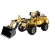 Image de CaDA bouwvoertuig speelgoed - 2in1 laadwagen en bulldozer - 693 stuks.