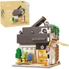 Image de CaDA C66007 Zomer Japanse Koffie Winkel Bricks Model 1116 Pcs Inclusief verlichting is compatibel met het bekende merk.