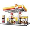 Image de CadaBricks C66026W Icons Shell Tankstation mega bouwset | Classic Creator Modular Building | Expert Architecture Modelbouw | Technisch educatief speelgoed voor volwassenen & kinderen | Decoratie bouwpakket geschikt voor Lego | bouwdoos met 1309 bloks