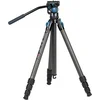 Image de SIRUI Superb Traveller 124 Carbon-Stativ mit VA-5 Fluid-Kugelkopf