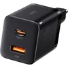 Image de Baseus - Super - Si Pro snelle USB / USB Type C oplader 30W Power Delivery Quick Charge zwart - (CCSUPP-E01)