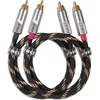 Image de FiiO LR-RCA4S - RCA Audiokabel - Vergulde Connectoren - 20 cm - Zwart